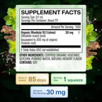 BIO KRAUTER Rhodiola Rosea Extract for Calmness Support - 4 Fl Oz - image 5