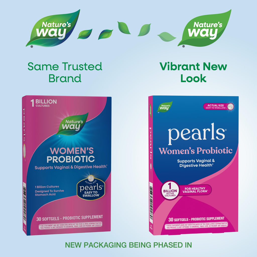 Nature's Way Women's Probiotic Pearls - 30 Softgels - image 2
