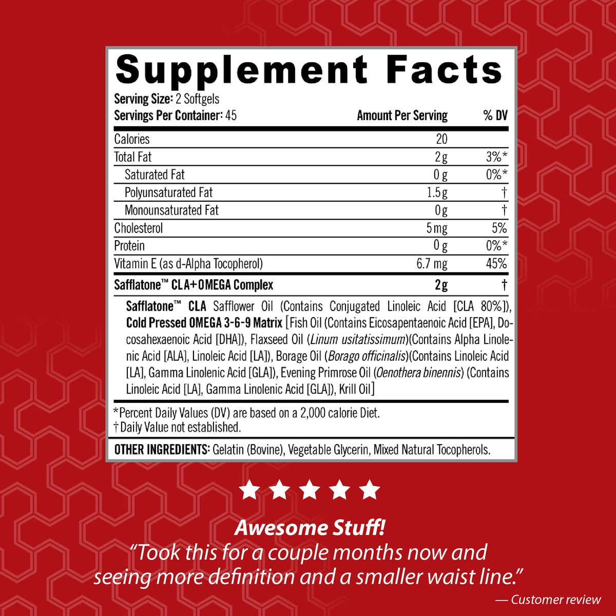 iSatori Ultra CLA + Omega 3 6 9 Stimulant-Free - 90 Softgels - image 2