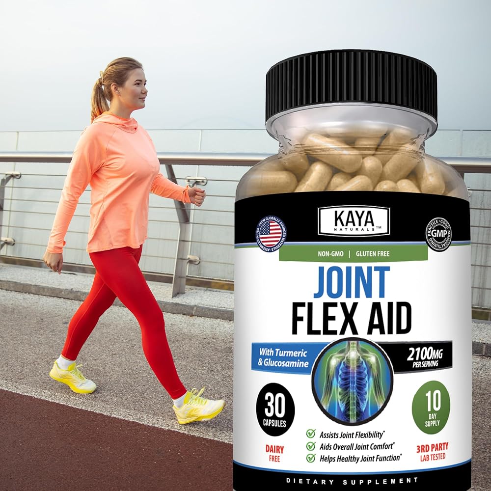 Kaya Naturals Flex Aid Mobility Support Supplement - 30 Capsules - image 9