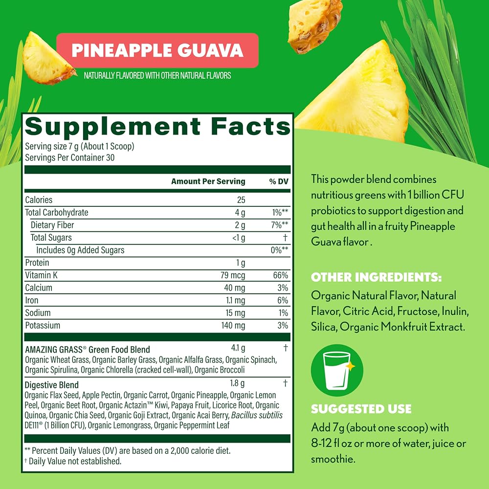 Amazing Grass Greens Blend Superfood Immunity