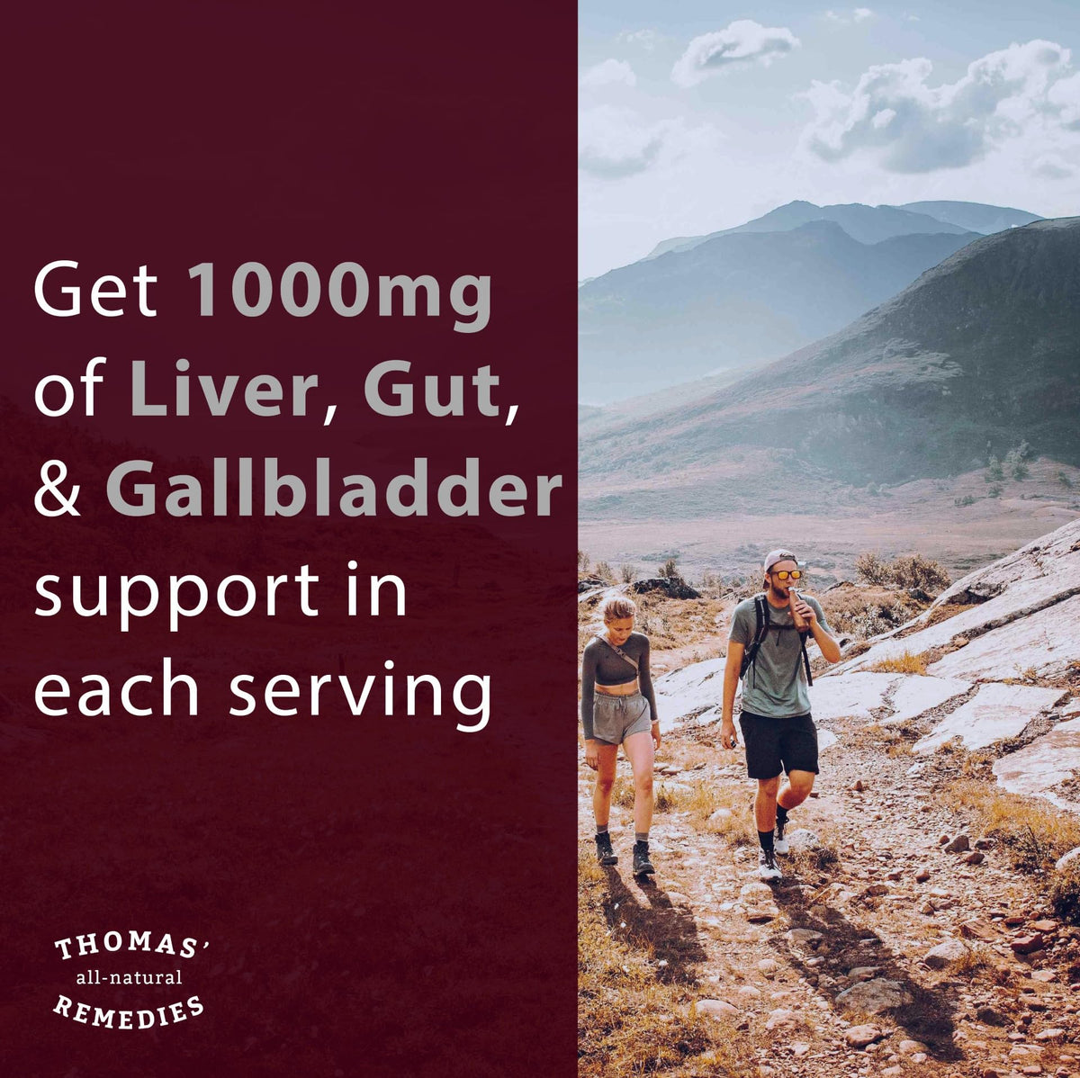 Thomas' All-Natural Remedies TUDCA Liver & Gallbladder Support - 60 Capsules - image 2