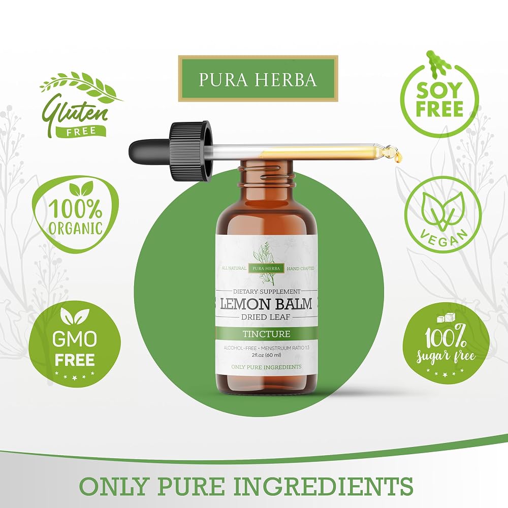 Pura Herba Lemon Balm Tincture