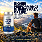Sundhed Natural Testo Boost Max Stamina Booster - 60 Capsules - image 3