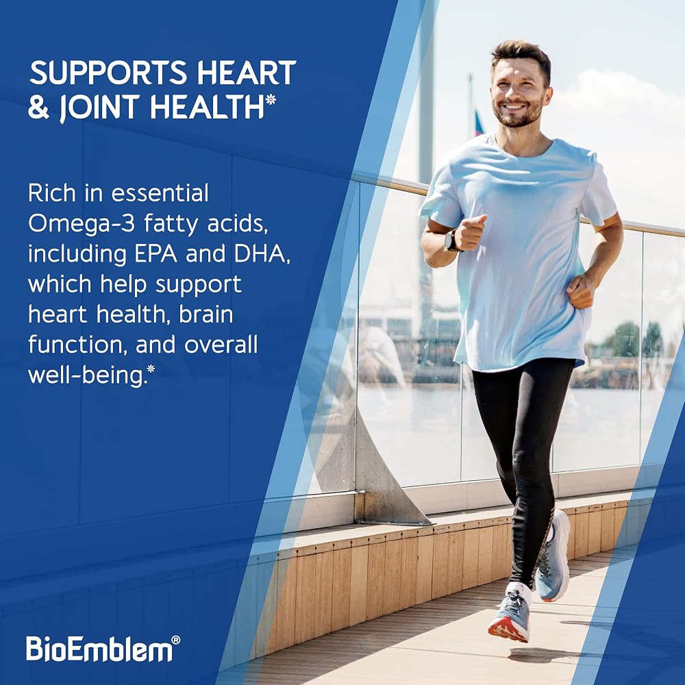 BioEmblem Omega-3 Fish Oil 2000mg - Small Softgels