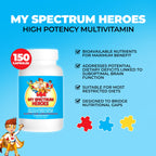 My Spectrum Heroes Children's Multivitamin - 150 Capsules - image 2