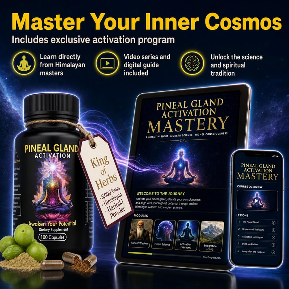 Kailash Herbals Haritaki Pineal Gland Activation Supplement - 100 Capsules - image 9