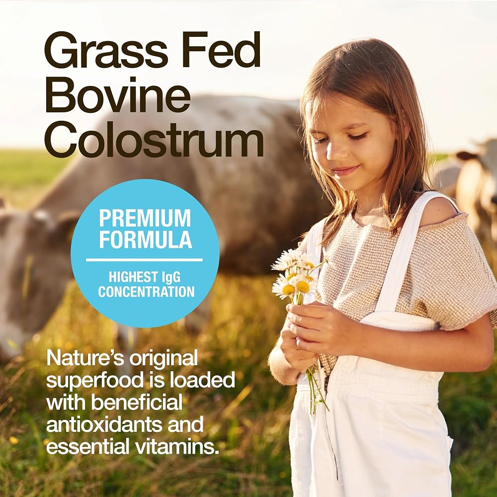 FEEL GOOD Bovine Colostrum Capsules Gut Health & Immune Support - 60 Capsules - image 6