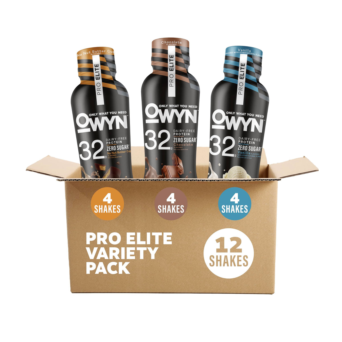OWYN Only What You Need Pro Elite 32g Protein Shake - 12 Pack