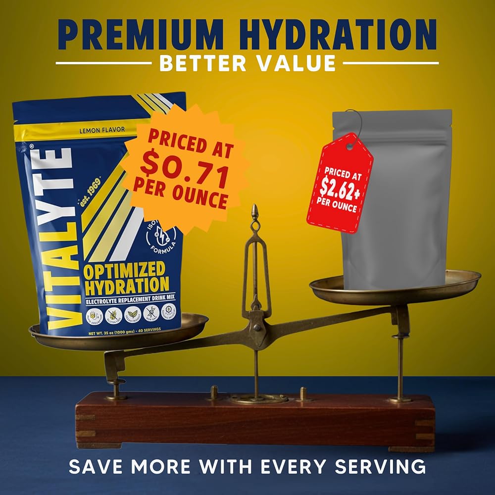 Vitalyte Electrolyte Powder Drink Mix