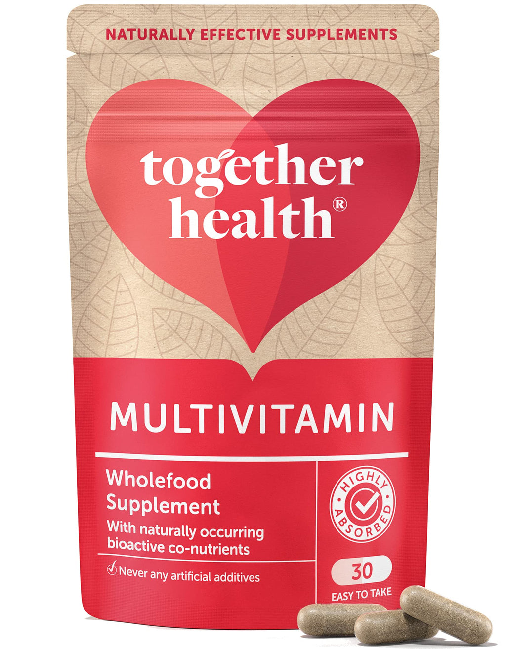 Together Mineral Multivitamin - 30 Capsules