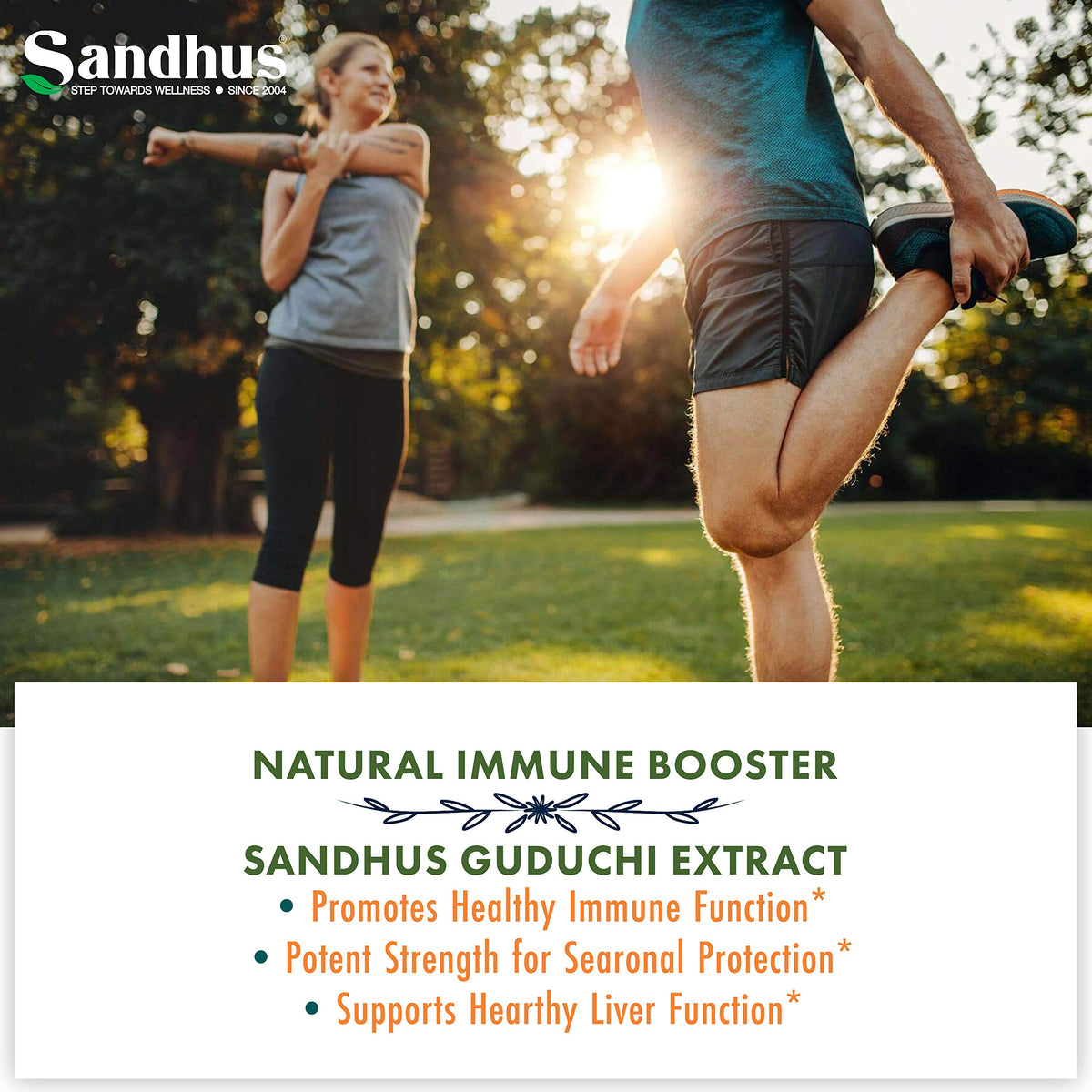 Sandhu's Guduchi Giloy 1000mg Immune Support - 100 Vegetarian Capsules - image 4