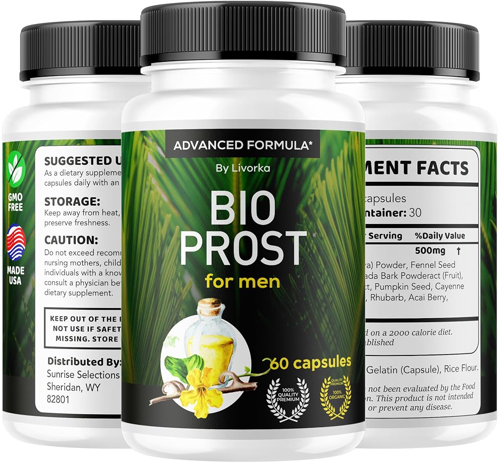 LIVORKA BioProst for Men Capsules - 120 Capsules - image 6
