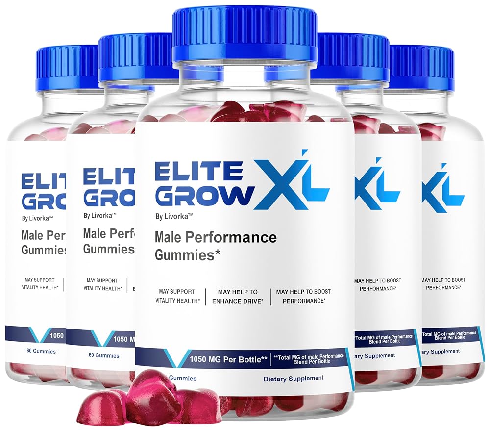 LIVORKA Elite Grow XL Gummies for Men - 300 Gummies