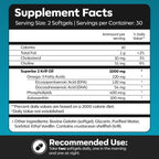 Daiwa Krill Oil 1000mg EPA DHA Omega 3 - 60 Softgels - image 2