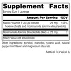 Source Naturals NAD+ Coenzymated B-3 25 mg - 30 Lozenges - image 4
