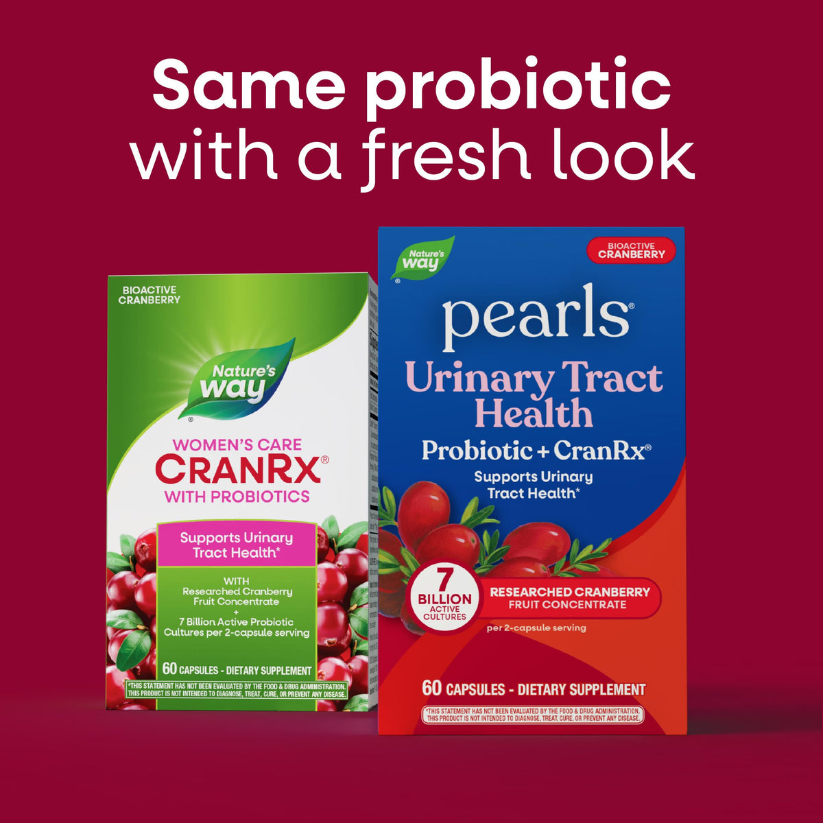Nature's Way Pearls Urinary Tract Health Probiotic - 60 Capsules - image 2