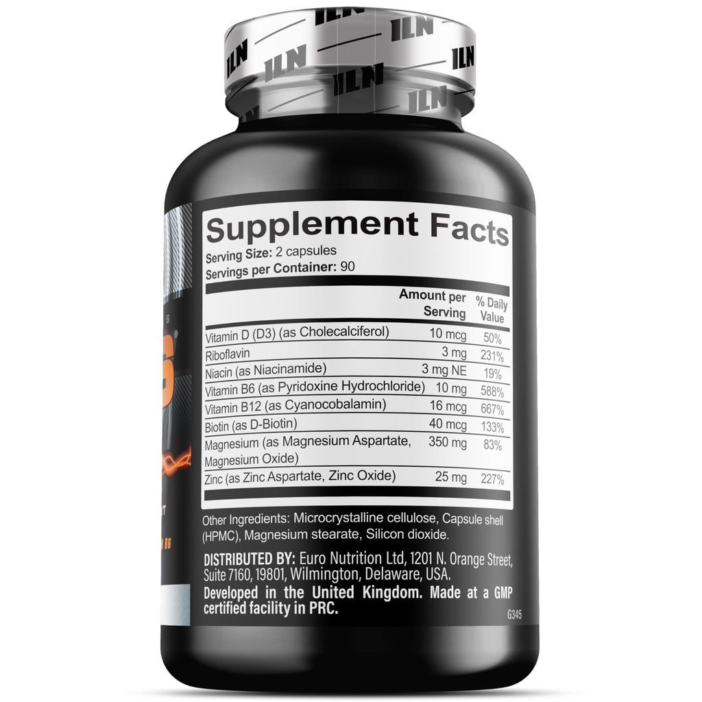 Iron Labs Nutrition ZM6 High Strength Zinc Magnesium - 180 Capsules - image 8