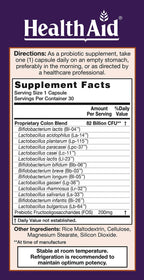 HealthAid ColonProbio 82 Billion CFU Probiotic - 30 Capsules - image 3