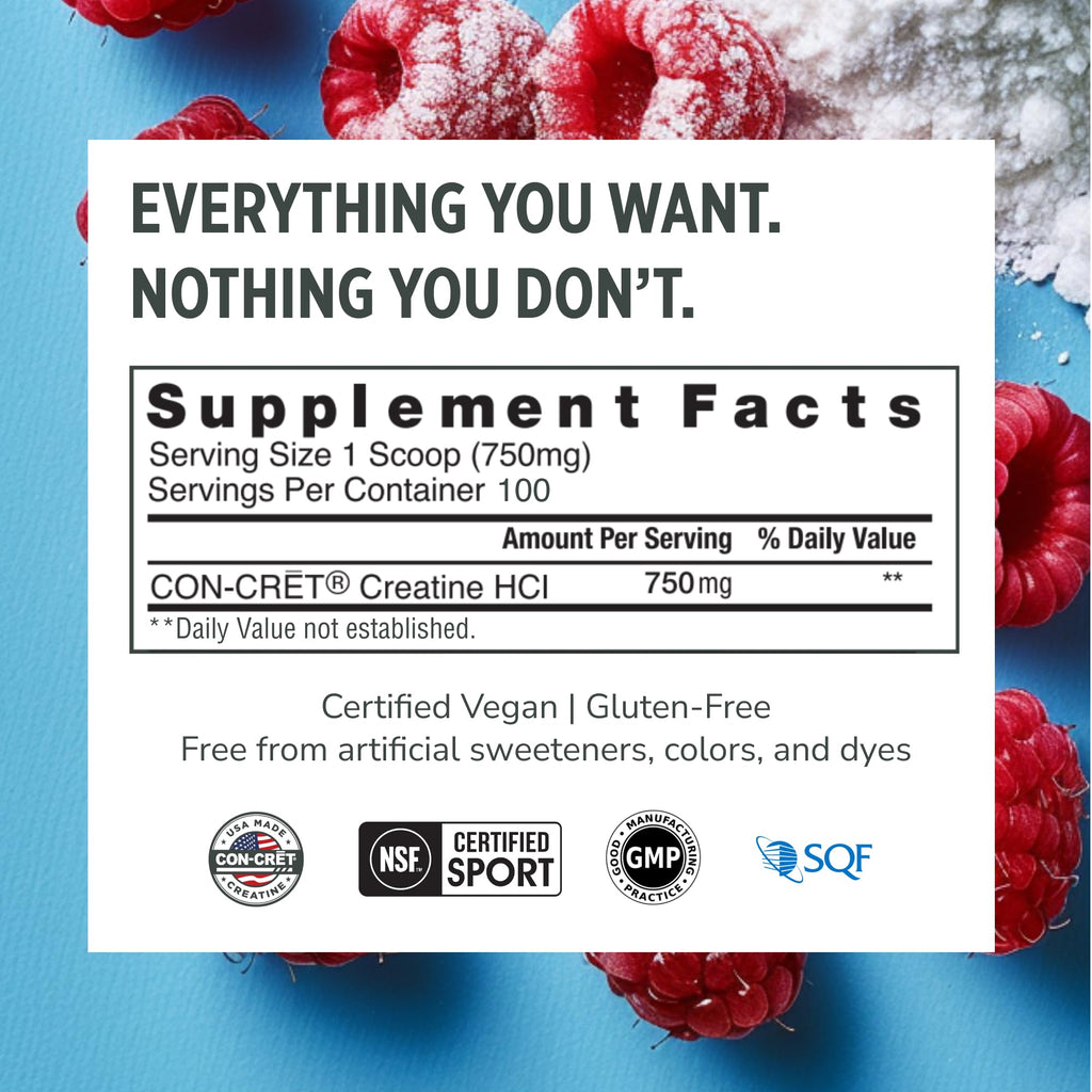 CON-CRET Creatine HCl Powder