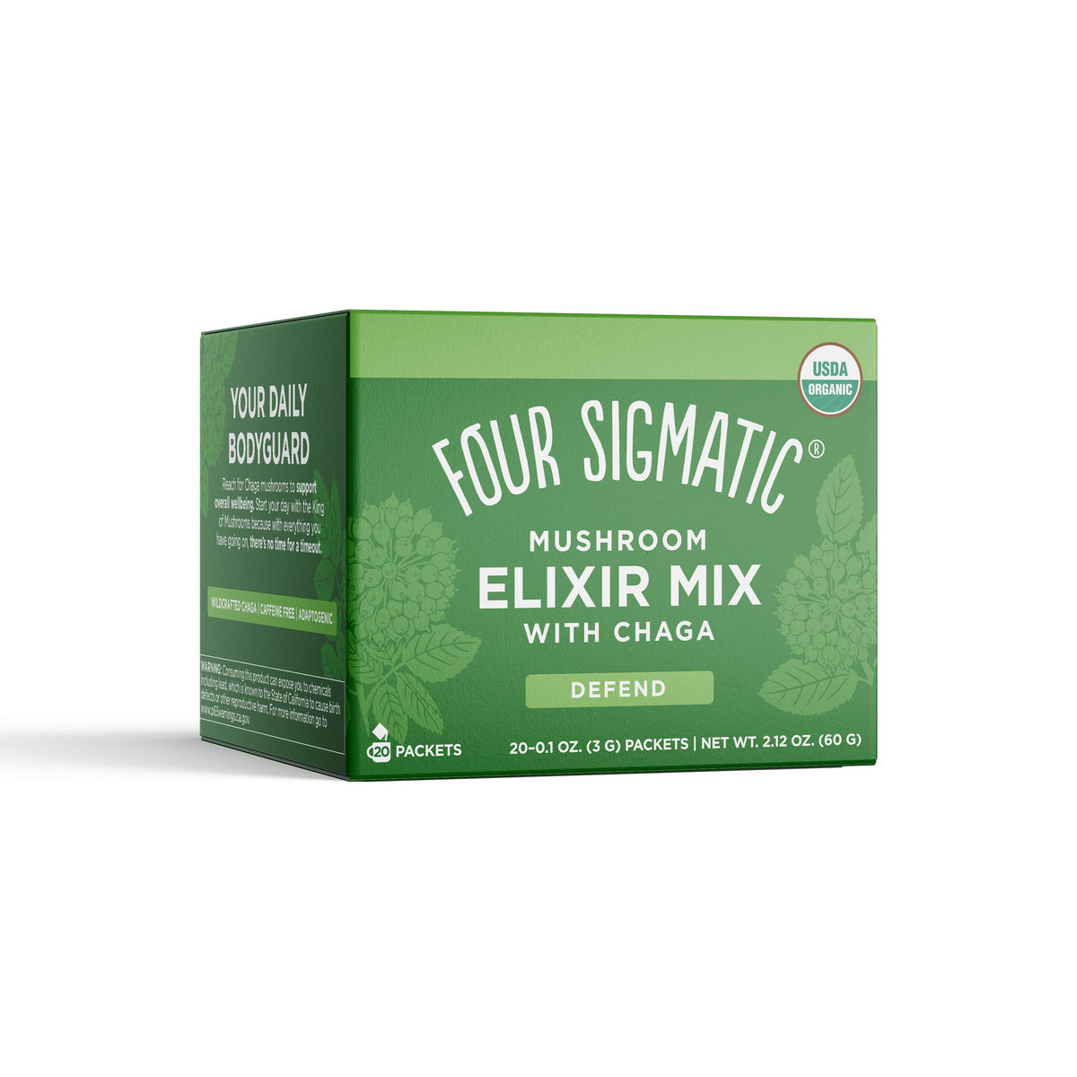 Four Sigma Foods Chaga Mushroom Elixir & Mushroom Coffee Duo - image 2