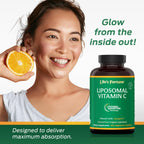 Life's Fortune Liposomal Vitamin C 2100 mg Immune Support - 180 Capsules - image 7