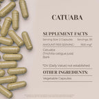Garden Organics Catuaba Herbal Supplement - 60 Vegetarian Capsules - image 3