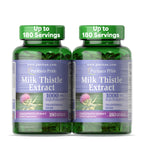 Puritan's Pride Milk Thistle Silymarin 4:1 Extract 250mg - 360 Softgels