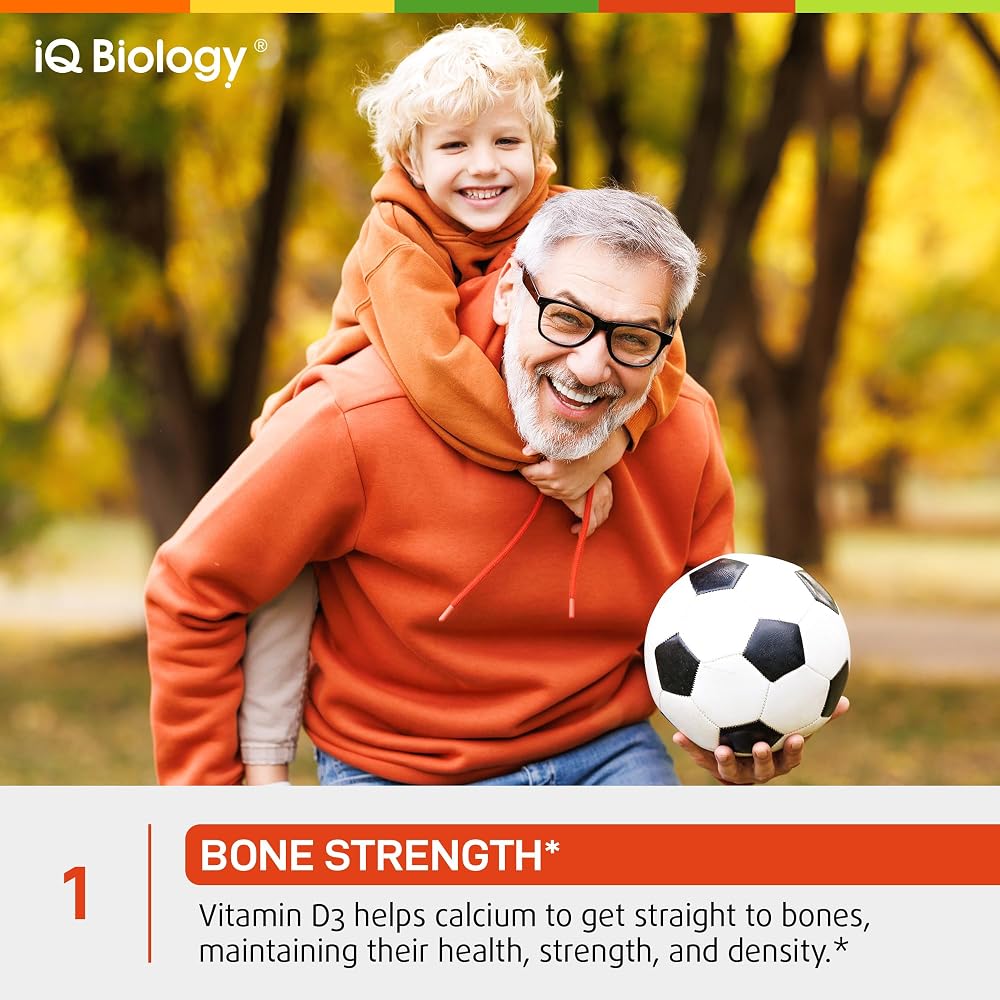 IQ Biology Liquid Vitamin D3 10000 IU Drops - 2 Fl Oz - image 5