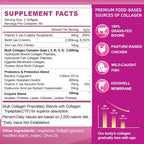 ZHPHK Multi Collagen Peptides for Women Hydrolyzed Collagen Peptides