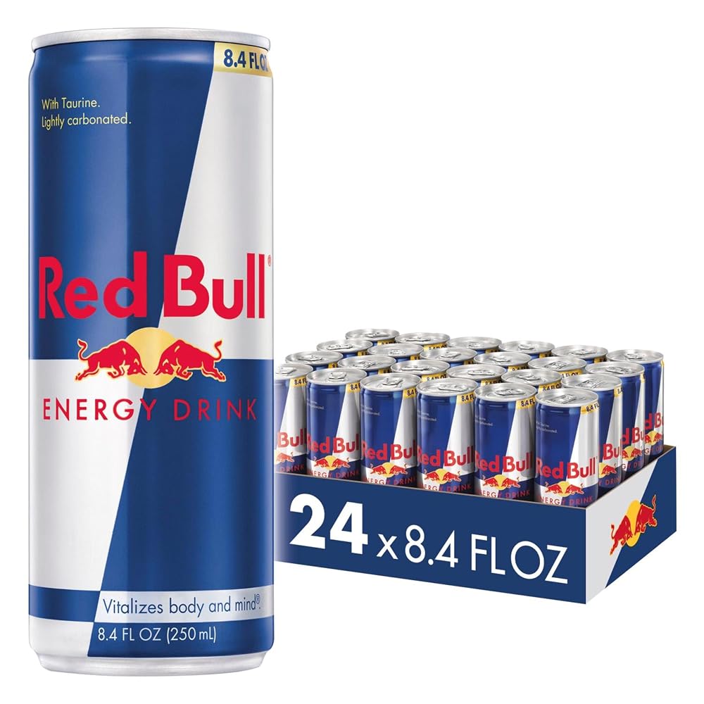 Red Bull Energy Drink - 24 Pack (8.4 fl oz Cans)