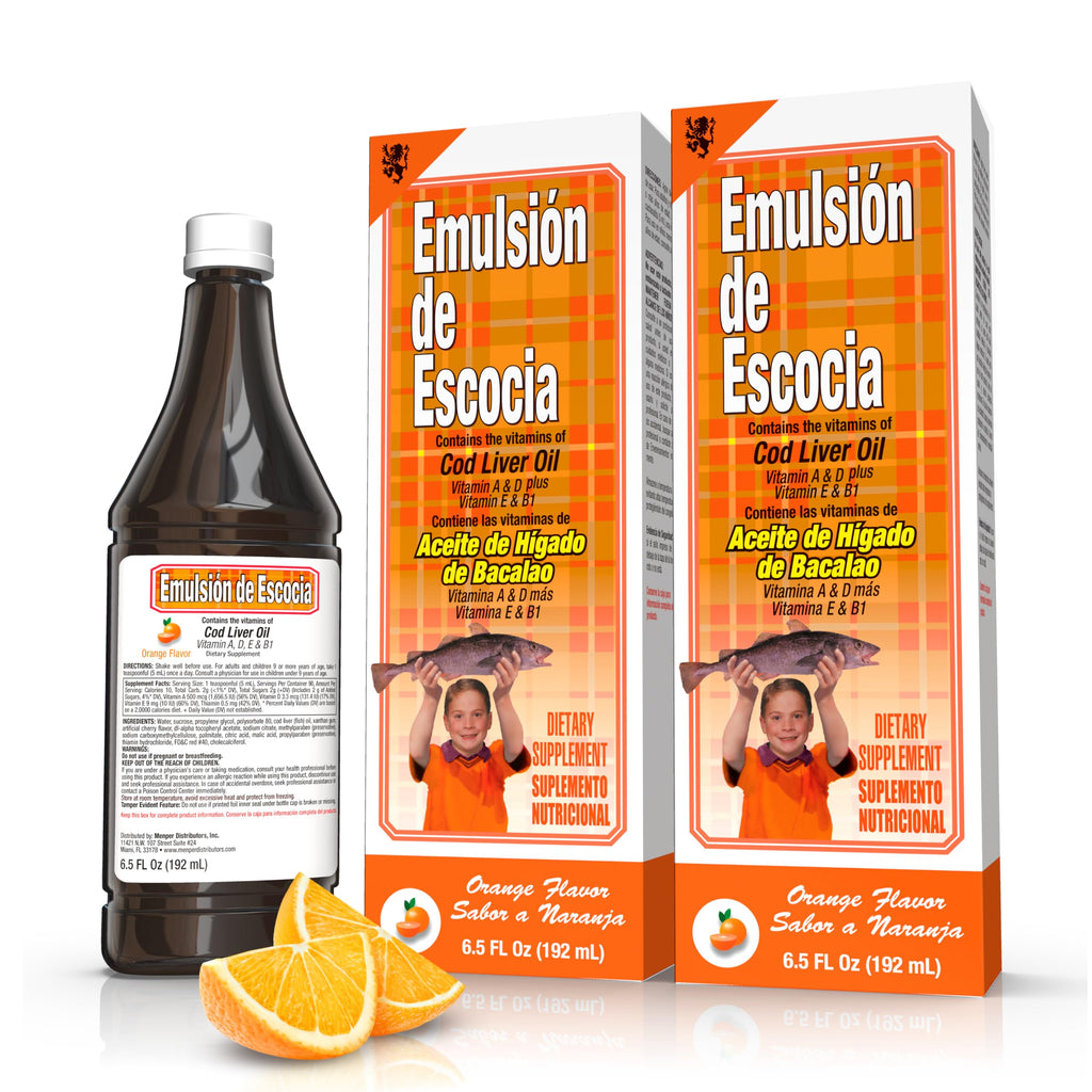 Emulsion de Escocia Emulsión de Escocia Cod Liver Oil Complex