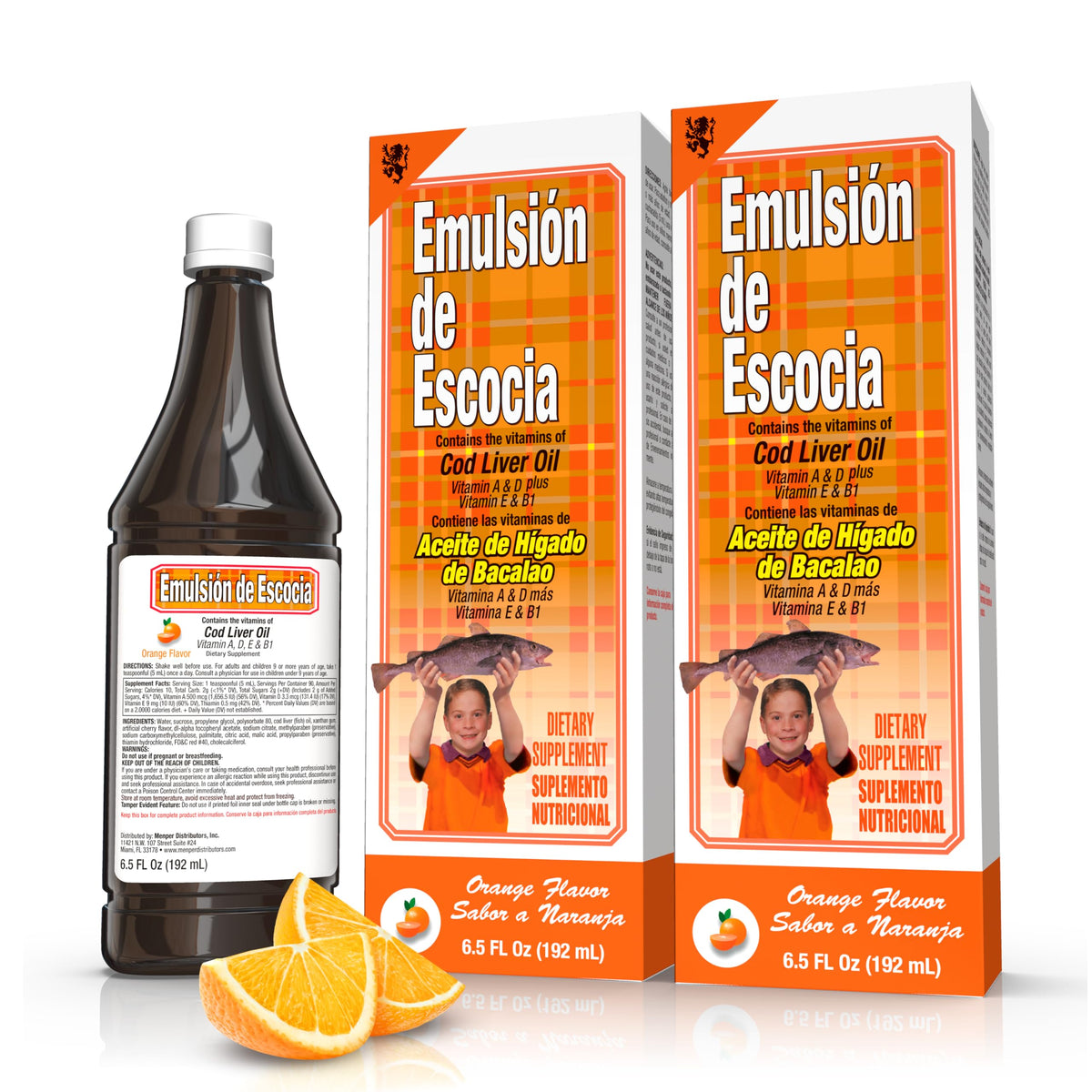 Emulsion de Escocia Emulsión de Escocia Cod Liver Oil Complex