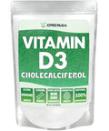 XPRS Nutra Vitamin D3 Powder (Cholecalciferol) - Unflavored VIT D