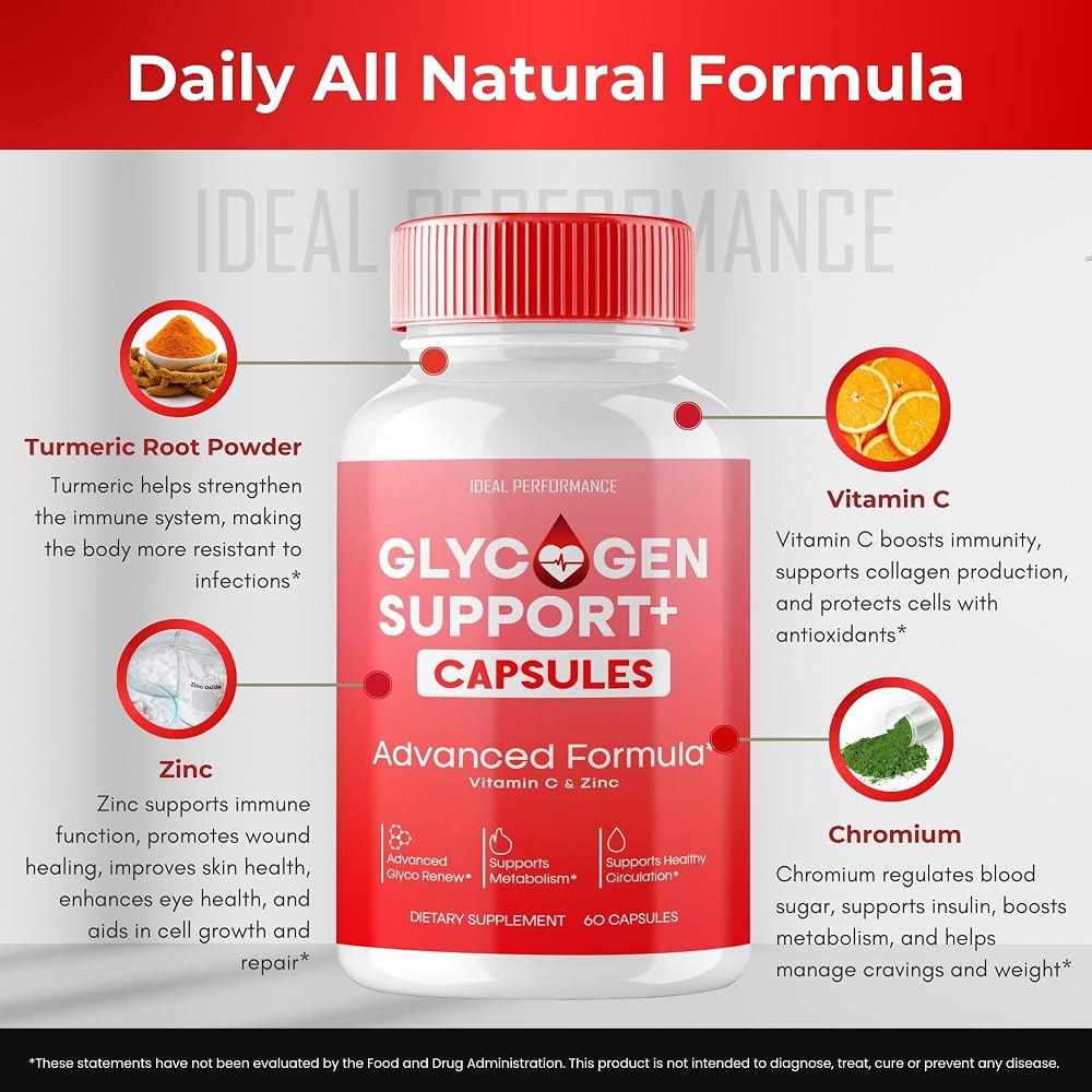 IDEAL PERFORMANCE Glycogen Support Capsules Maximum Strength - 300 Count - image 7