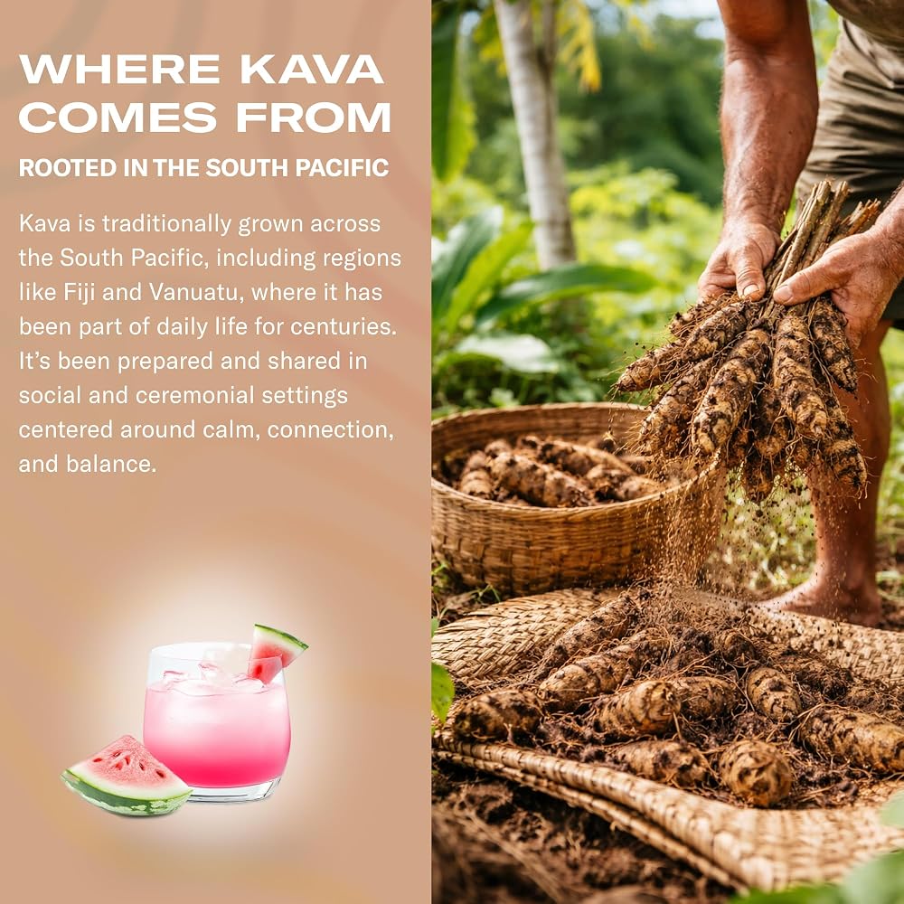 Psychedelic Water Good Mood Mix Watermelon Kava Drink - 14 Packets - image 2