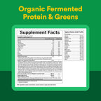 Natural Factors Whole Earth & Sea Organic Protein & Greens Vanilla Chai - image 4