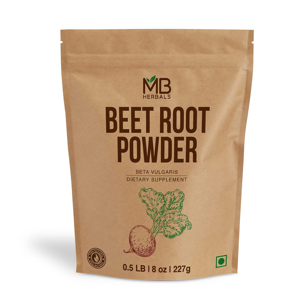 MB Herbals Beetroot Powder - 8 oz