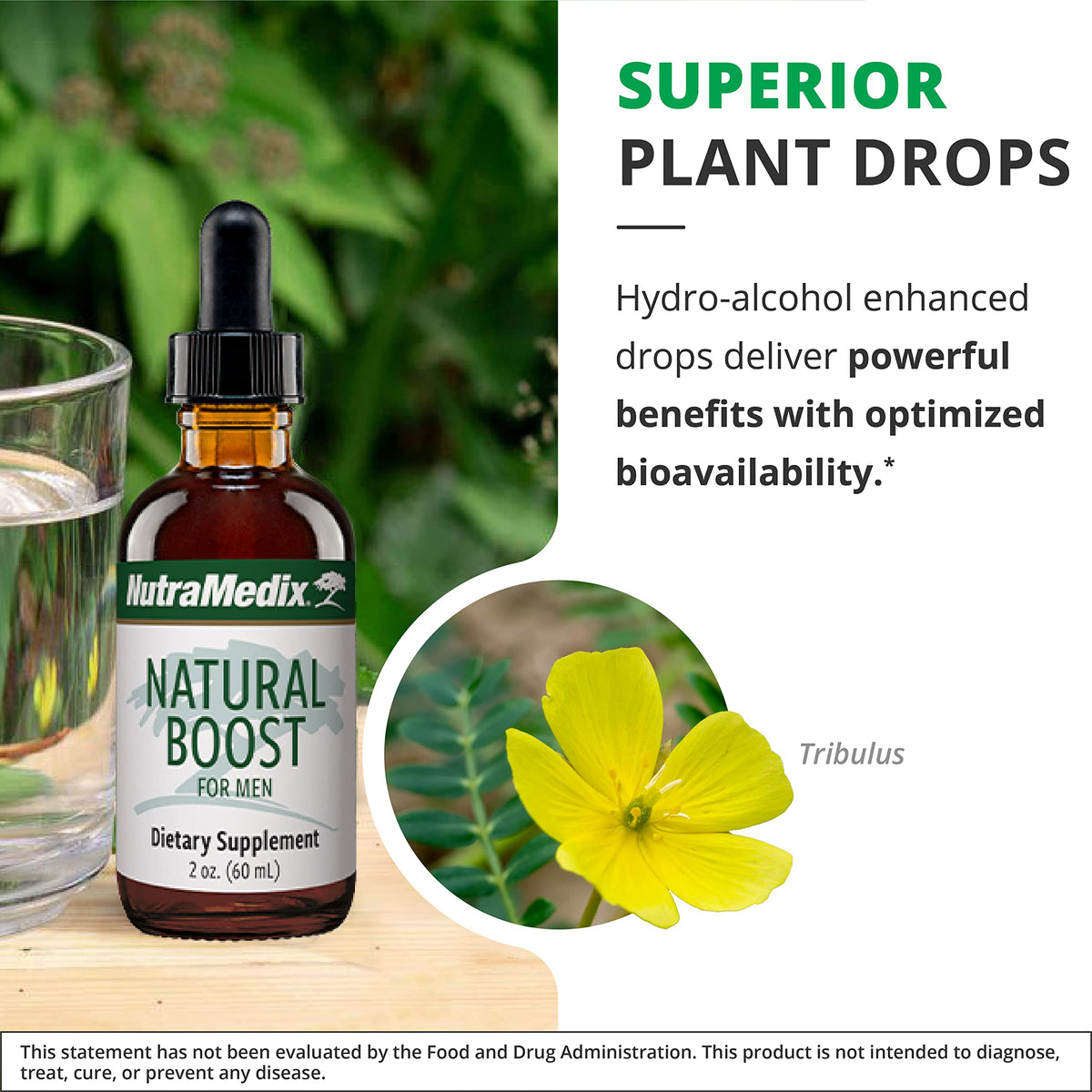 NutraMedix Natural Boost for Men Energy Support - 2 Fl Oz - image 5