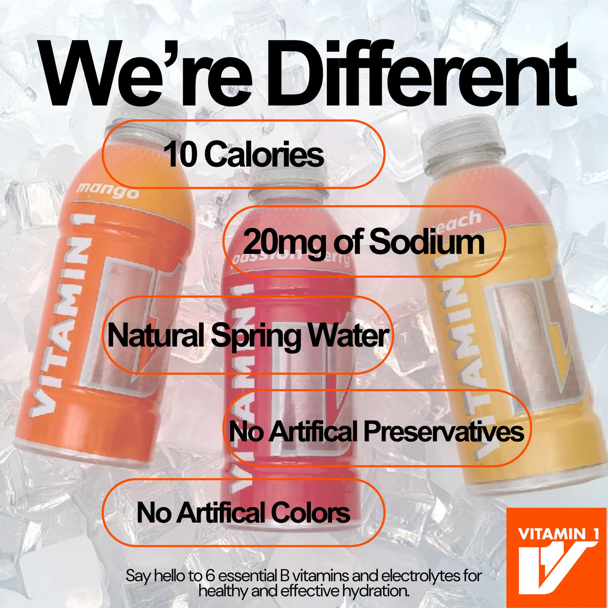 VITAMIN 1 Electrolyte Hydration Drink