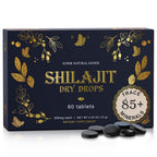 Super Natural Goods Pure Shilajit Resin Dry Drops - High Potency