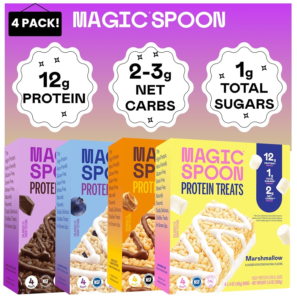 Magic Spoon Marshmallow Treats, 4 Pack