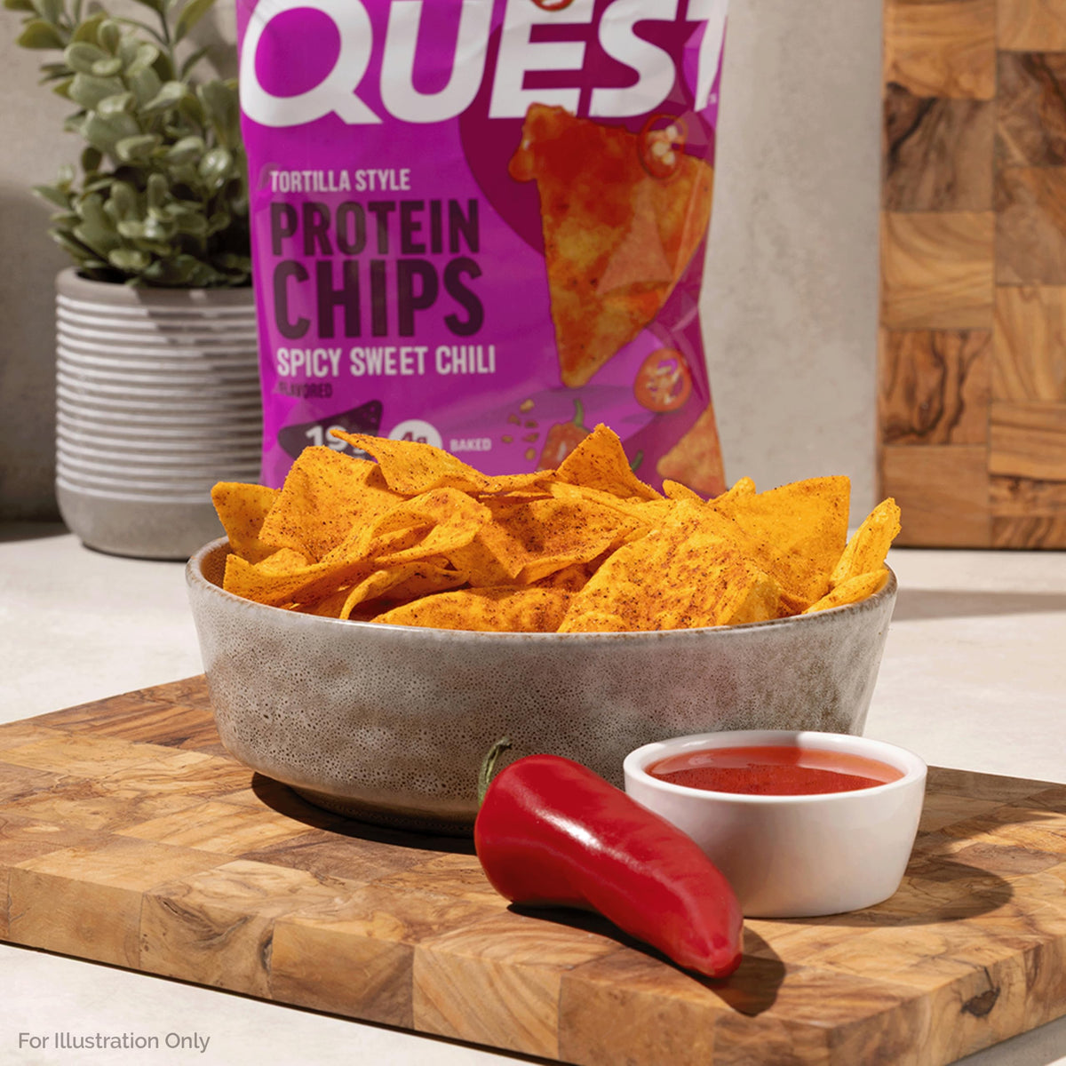 Quest Nutrition Loaded Taco Tortilla Style Protein Chips