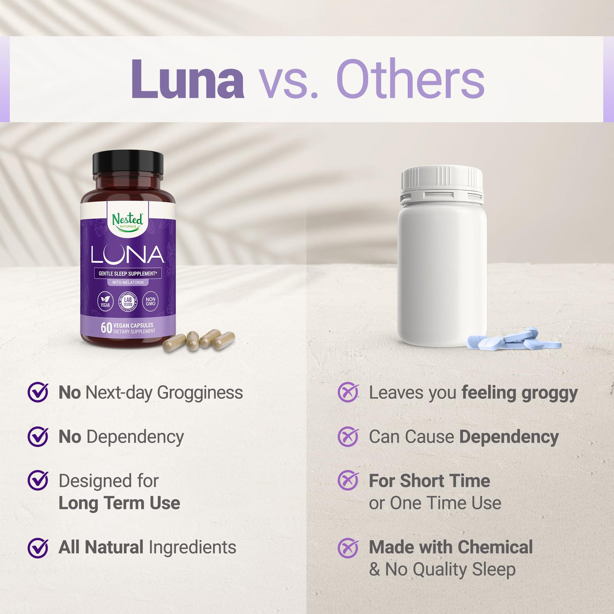 Nested Naturals Luna