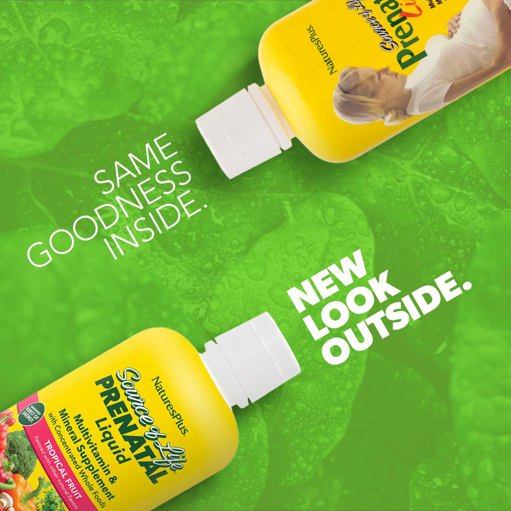 NaturesPlus Source of Life Prenatal Liquid Multivitamin - 30 fl oz - image 2