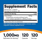 Nutricost Clove Extract 100mg - 120 Capsules - image 2