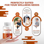 NuraFuse Fisetin 9-in-1 Complex Antioxidant Wellness - 150 Capsules - image 5