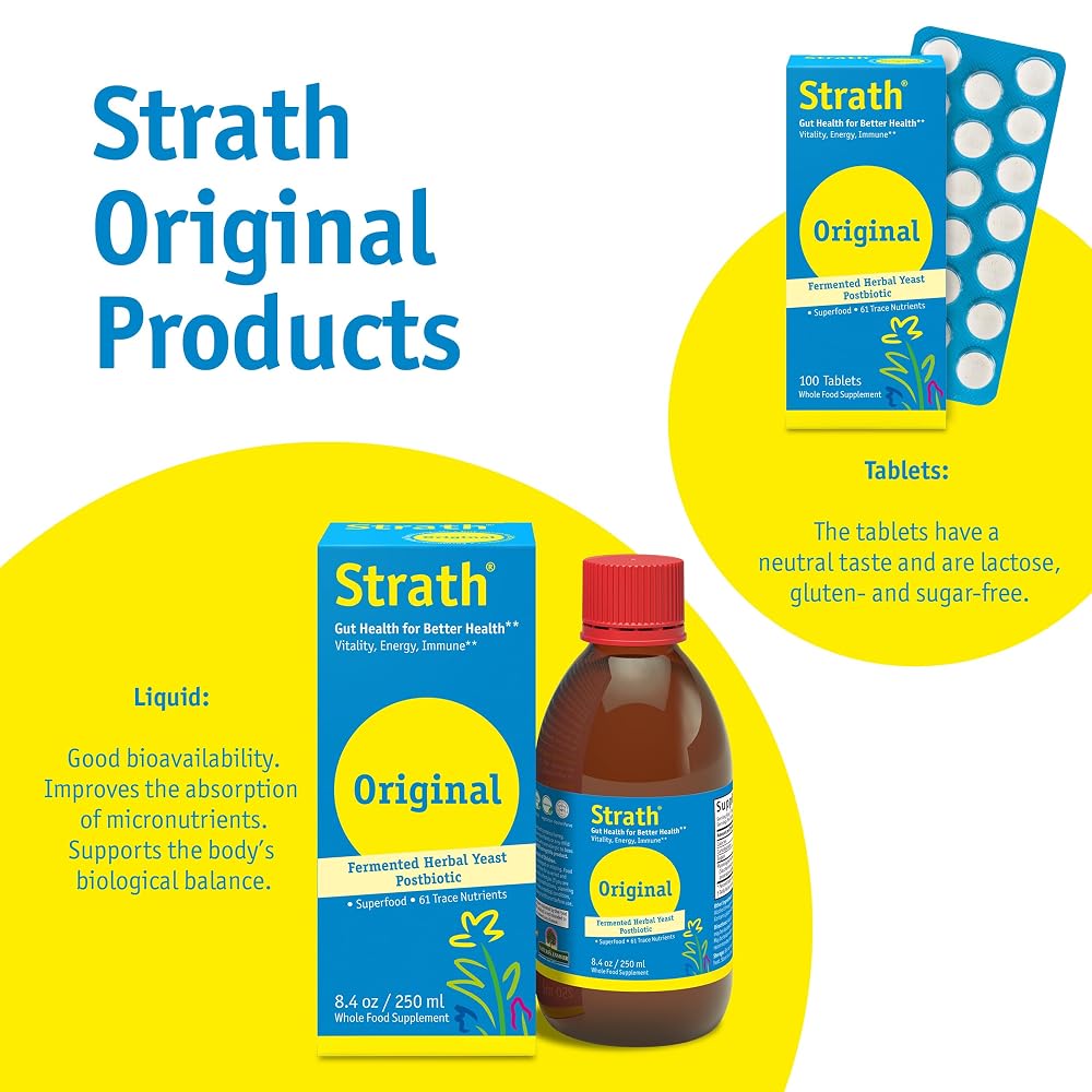 Bio-Strath Fermented Nutritional Yeast with Iron & Koji - 30 Tablets - image 4