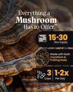 Herb Pharm Mushroom Wellness Turkey Tail & Reishi - 90 Capsules - image 3