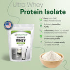 Z Natural Foods Ultra Whey Protein Isolate Powder - 2 lb - image 3